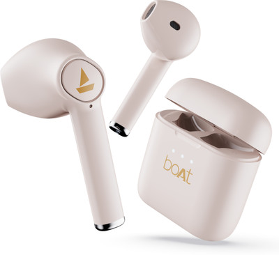 BoAt Airdopes 131 With Upto 60 Hours And ASAP Charge Bluetooth Headset (Crimson Cream, True Wireless) For Rs. 899 @ 70 %