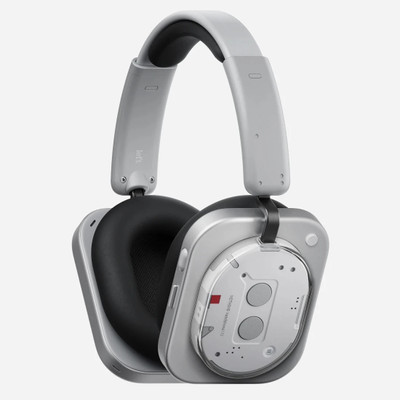 Nothing Headphone(1) 42dB ANC| Dual Device| Hi-Res+LDAC|40mm Driver|Sound by KEF Bluetooth & Wired(White, On the Ear)