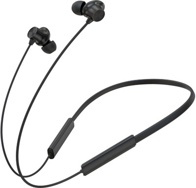 IZWI Buds 3 -48 Hours Playing Time Fast Charging Bluetooth Neckband Earphone {B1} Bluetooth(Black, In the Ear)