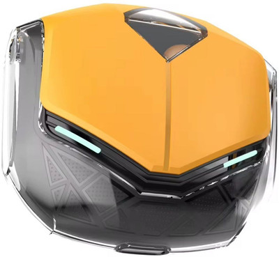 Life Like S45 Gaming In Ear Earbuds With 60H Playtime With TYPE-C Fast Charging, ENC MIC Bluetooth(Orange, True Wireless)