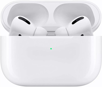 JQVA Earbuds Ultra ANC Enabled & Touch Mic Bluetooth(White, True Wireless)