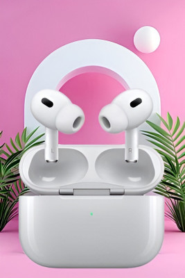 Morxt pro active noise cancellation spatial audio bluetooth headset Pro 05 (USB-C) Bluetooth(White, In the Ear)