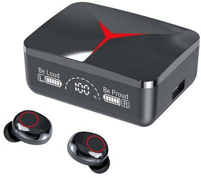 MUSLEK M90 TWS Gaming Earbuds with POWERBANK Wireless Charging Display K4 Bluetooth Headset