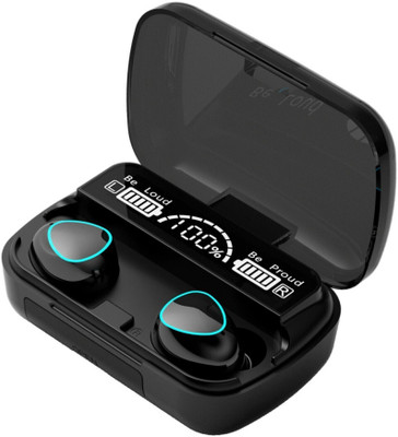 Digiwins M10 Earbuds Upto 48 Hours Playtime with ASAP Charge Bluetooth(Black, True Wireless)