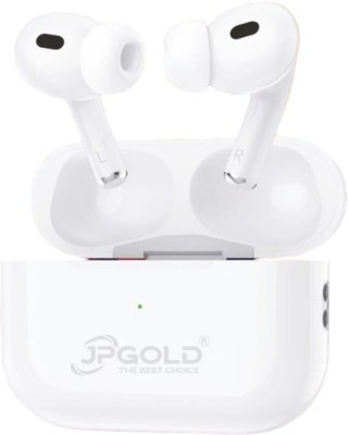 Urja Enterprise JP GOLD Headset Pro True Wireless Earbuds With Microphone JP-T060 Bluetooth Gaming Headset(White, In the Ear)