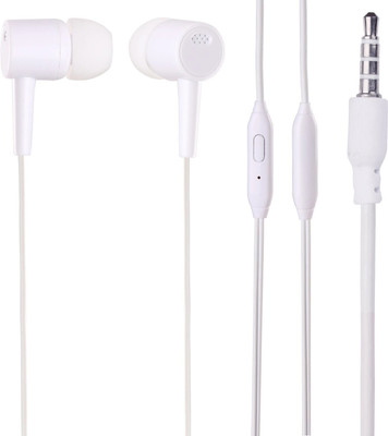 IAIR Wired Earphone with in-Built Mic (H7_White) Wired(White, In the Ear)