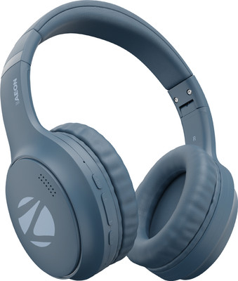 ZEBRONICS ZEB-WHP 4 (AEON) with 110h Battery Backup, Gaming Mode, ENC, Dual Pairing Bluetooth(Blue, On the Ear)