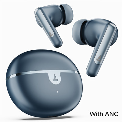 boAt Airdopes 161 ANC Elite w/ ANC, 50 HRS Playback, ASAP Charge & ENx Technology Bluetooth(Blue, True Wireless)