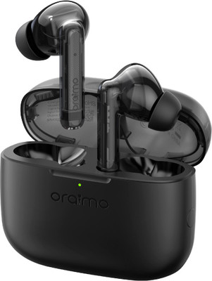ORAIMO FreePods Lite Earbuds With 40Hr Playtime,Custom EQ Modes App,ENC Mic,IPX4,BT 52 Bluetooth Headset (Phantom Black, True Wireless) For Rs. 799 @ 73% off