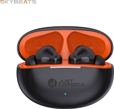 JUST CORSECA Skybeat Bluetooth Headset(Black, In the Ear)