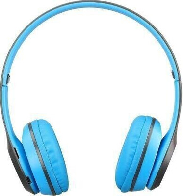 JANROCK Wireless Bluetooth Headphone with Mic and FM SD CARD SLOT Bluetooth(Blue, Black, On the Ear)