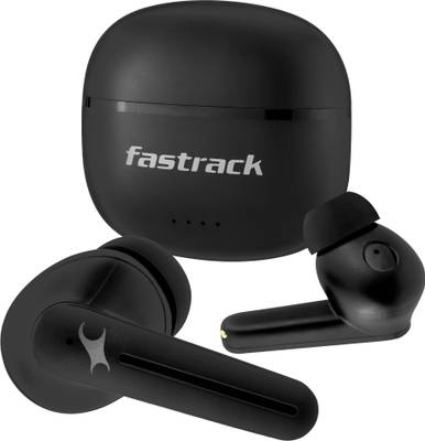 Fastrack FPods FX100|13mm Bass Driver|Quad Mic ENC|3C NitroFast Charge|BT 5.3|Gaming Mode Bluetooth Headset