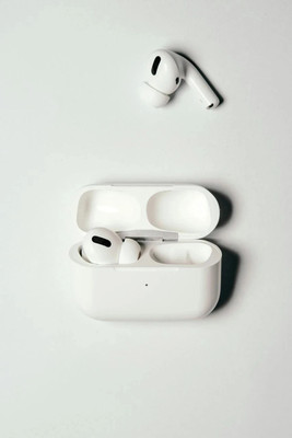 mxd Airpods Pro 2 (2nd generation) Wireless Earbuds, Spatial Audio (USB-C) Bluetooth(White, True Wireless)
