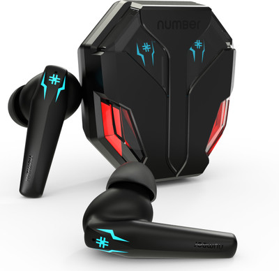 New Launch – Number Super Buds Pro GT99, ENC Gaming, Super Low Latency 35 MS, Upto 50 Hrs Playback Bluetooth Headset (Black, True Wireless) For Rs. 1199 @ 76% off