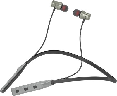 IZWI IZ-20 Fabulous - 30 Hours Playtime Bluetooth Neckband Bluetooth Headset Bluetooth Headset(Black, In the Ear)
