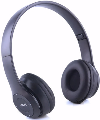 TWS Folding Bluetooth Headset with Controlled Bass Energy_YG Bluetooth & Wired(Black, On the Ear)