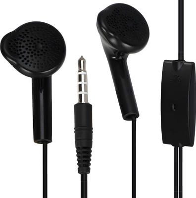 CABTRONICS Original EHS61 S-A-M-S-U-N-G Deep Bass with Sound Cancellation Earphone Wired(Black, In the Ear)
