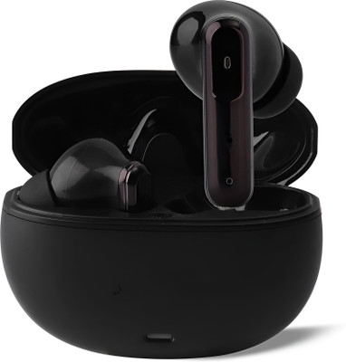 SOBEYS Ultrapods tws earbuds 151 ENC Series Long Battery Life headphone Bluetooth(Glossy Black, True Wireless)