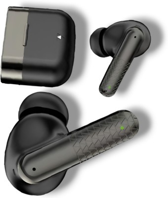 JAZX AirBuds CR-91 Pro with 50Hrs Payback Music, with ENC & 11.2mm Drivers (Blk5) Bluetooth(Black, True Wireless)