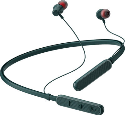 URNEED FVIP New Arrival Wireles 60Hr Playback Headphone Stereo Earphone Bluetooth & Wired(Green, In the Ear)