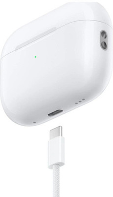 antitech 2nd generation AarPods- Pro 2 (USB-C) Bluetooth(White, In the Ear)