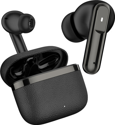 DIGIBUDS Tn Leaf Earbuds 8D Stereo Audio, 40Hrs Playtime With ASAP Charge Bluetooth(Black, True Wireless)