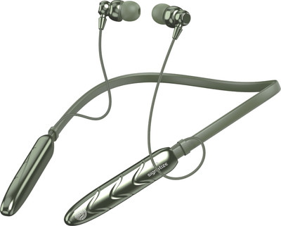 SIGNATIZE Touch in Ear Neckband with Full Touch Controls, Spatial Audio,Up to 50H Playtime Bluetooth(Green, In the Ear)