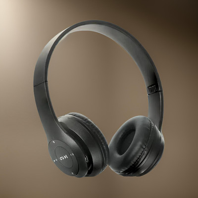 GUGGU P47(Bluetooth Headphone)Stylish Wireless(Foldable Headset)with Bluetooth5.0VN77 Bluetooth(Multicolor, True Wireless)