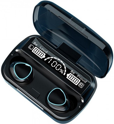 DigiClues M-10 with Power Bank & ASAP Charging Bluetooth(Black, True Wireless)