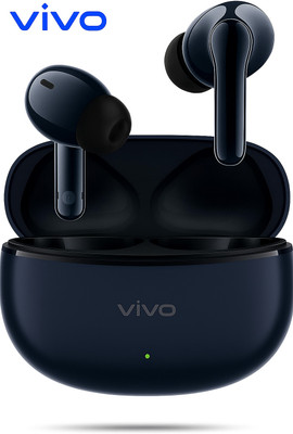 vivo TWS 3e Gaming Earbuds| ANC 30 dB • 88 ms Gaming Latency • 42 H Playtime Bluetooth Gaming(Black, True Wireless)