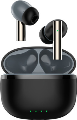 E EARBOUT Buds 171 AI ENC for calls, 38 hours of Playback and Deep Bass Bluetooth Bluetooth(Black, True Wireless)