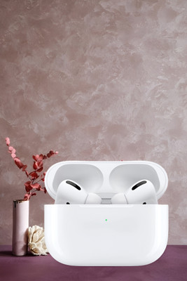 BeatFlow Earbuds Pro Pro 2 (2nd generation) 804 MagSafe Case-(USB-C) Bluetooth(White, In the Ear)