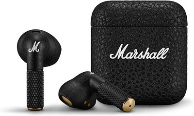 Marshall Minor IV Bluetooth(Black, True Wireless)