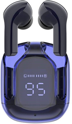 Bonafide Wireless Bluetooth Earbuds w/Noise Canceling & Charging Case,LED Digital Display Bluetooth(Color - Random, True Wireless)