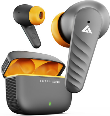 Boult X10 Pro With Quad Mic ENC, 45H Battery Life, 50ms Low Latency Gaming Mode, 5.3v Bluetooth Headset  (Grey, True Wireless) For Rs. 719 @ 74 %