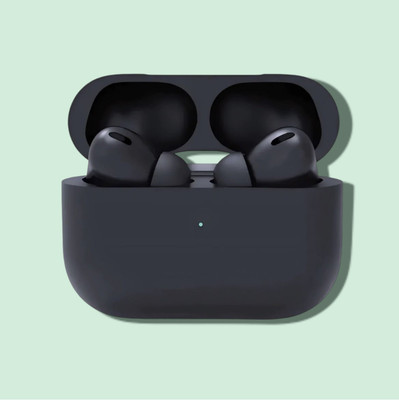 house of common Portable Wireless Earbuds with Magnetic Snap Case for Convenience_KJ Bluetooth(Black, True Wireless)