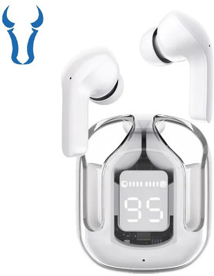 BULLSTORM Exclusive TWS T2 Wireless Earbuds with 1500Mah Powerbank & ASAP charge ANC B33 Bluetooth(White, True Wireless)