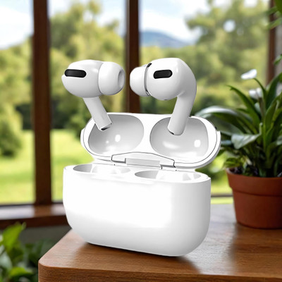 JKVA Earbuds Advance ANC Enabled & Touch Mic Bluetooth(White, True Wireless)