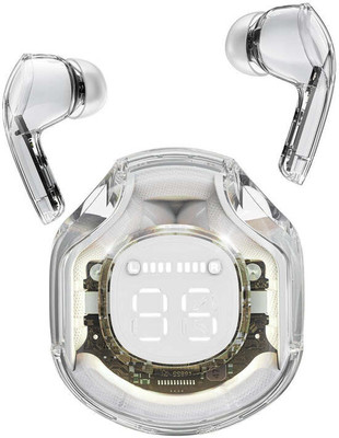 Pharaoh ECHO PRO V5.3 With IPX7 TRUE WIRELESS BLUETOOTH SWEAT PROOF ANC Headset EP17 Bluetooth(White, True Wireless)