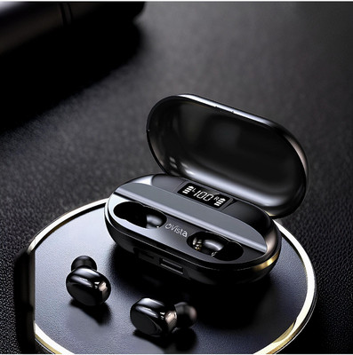 GUGGU T2 TWS Earbuds: 26hr Playback, Bluetooth 5.1, iOS/Android Compatible VIP67 Bluetooth(Black, In the Ear)