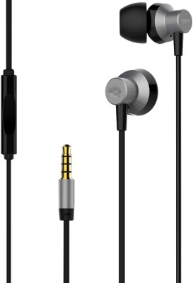 Helo Kuki ZE34 Compatible With Ml N0te 12 Explorer Crystal Clear Mic,High Bass Sound Wired Headset(Black, In the Ear)