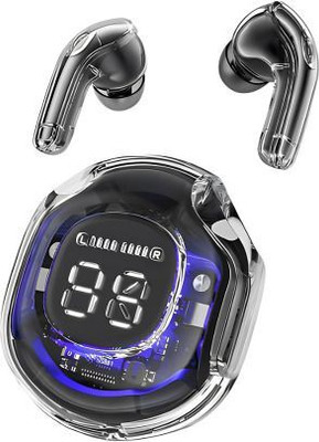 Brolan Black Flash Pods: Crystal Clear Sound, Ideal for Music and Long Listening Bluetooth(Black, True Wireless)