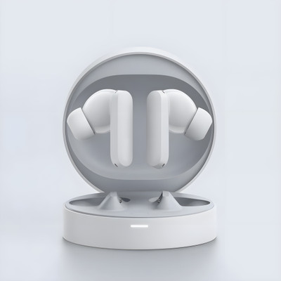TOCSIN Buds Pro 2 with 39H Playback, Super Bass Boost, AI ENC & Touch Controls Bluetooth Gaming(White, True Wireless)
