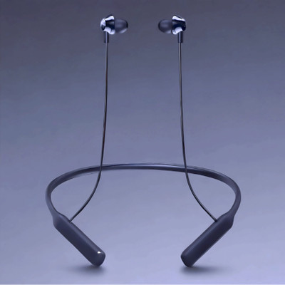 house of common Neckband Earbuds with Crisp Sound, Long Battery, Quick Recharge_DF Bluetooth & Wired(Multicolor, In the Ear)
