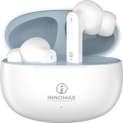 INNOMAX K1 Pro True Wireless in Ear Earbuds with 48H Playtime Bluetooth Bluetooth(White, In the Ear)