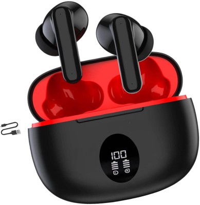 Chaebol Z2 Bullets Wireless with Fast Charge, 30 Hrs Battery Life, Earbuds with mic Bluetooth Gaming(Black, True Wireless)