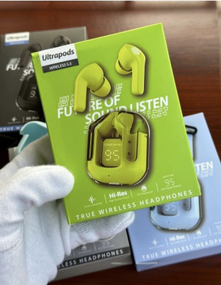 URBANUCANBE Ultra pods erabuds Transparent Bluetooth(Green, In the Ear)