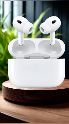 BeatFlow Buds2 Pro with 48Hrs Playback,Deep Bass,BM174 Bluetooth(White, True Wireless)