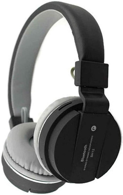 Zebur wireless/ Bluetooth Headphone With FM and SD Card Slot Bluetooth(Black, Grey, On the Ear)