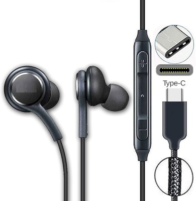 ASTOUND TAX-32 USB C Earbuds Digital DAC Earphone with Mic Wired Headset(Black, In the Ear)